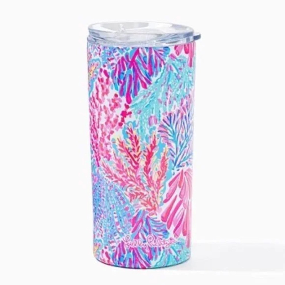 Lilly Pulitzer Slim Tumbler - Splashdance